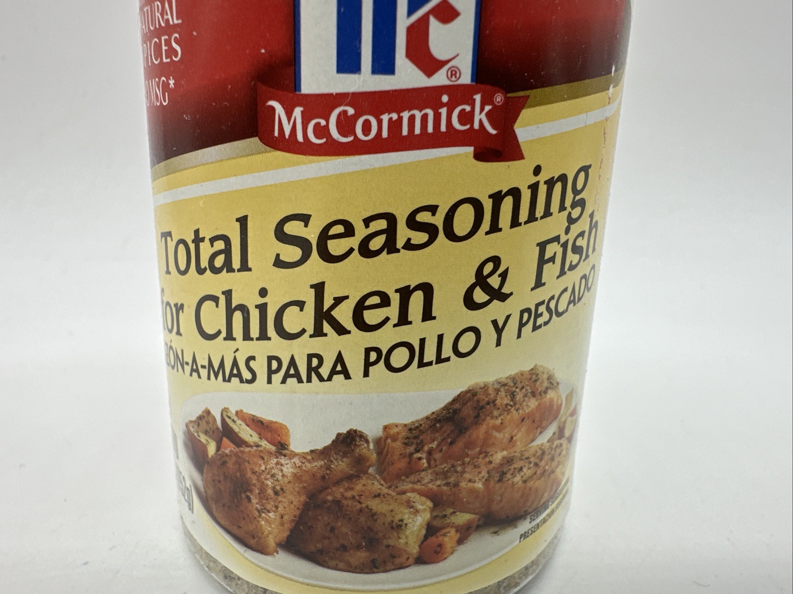 McCormick Total Seasoning for Chicken & Fish Original Discontinued BB 2019