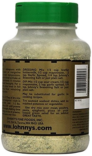 Johnny’s Garlic Spread & Seasoning, 18 Oz (Pack Of 2)