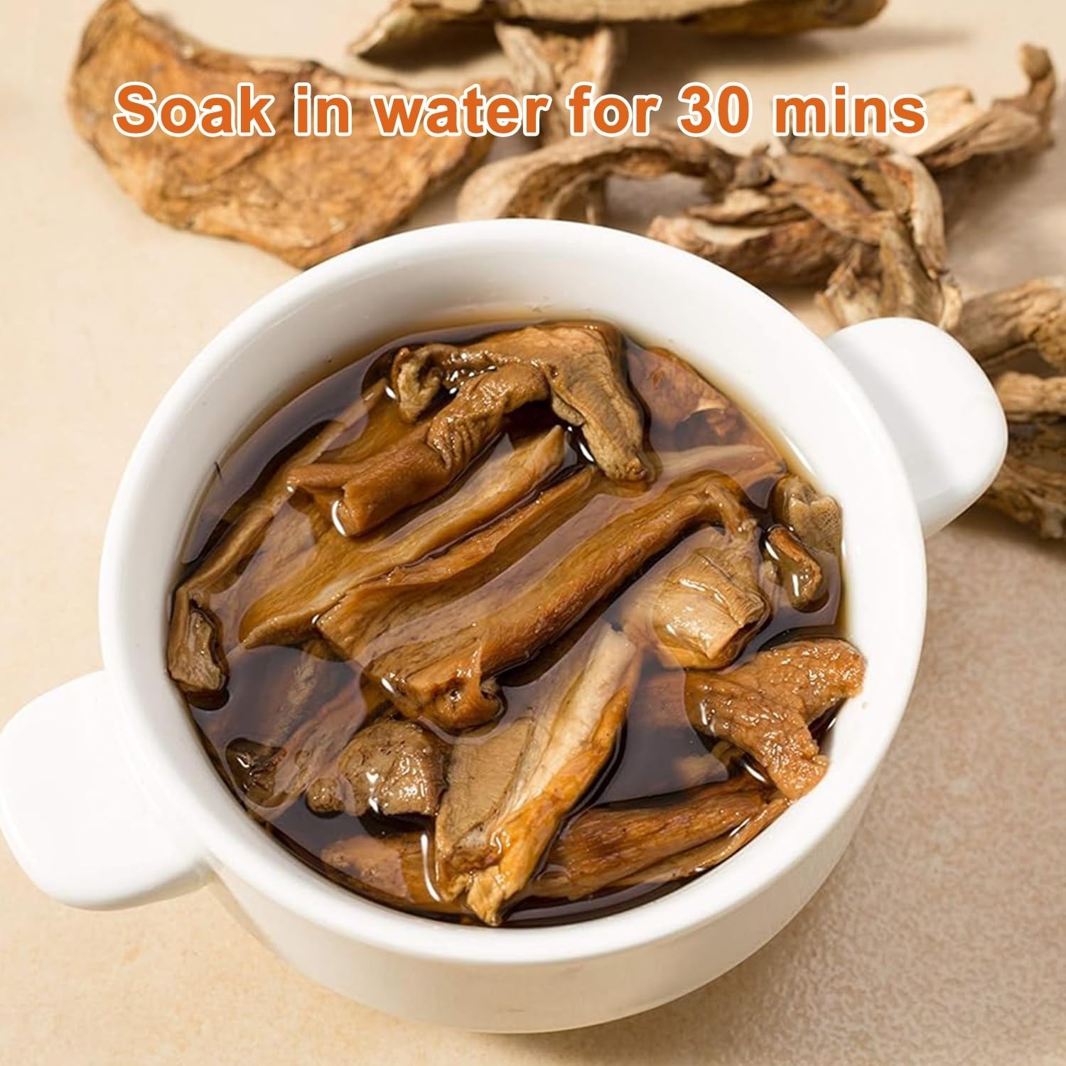 4oz Dried Organic Porcini Mushrooms – Umami Flavor for Cooking