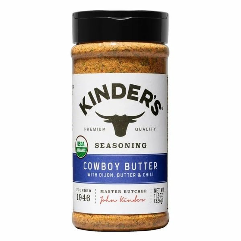 Kinder’S Organic Cowboy Butter Seasoning, 11.5 Ounce