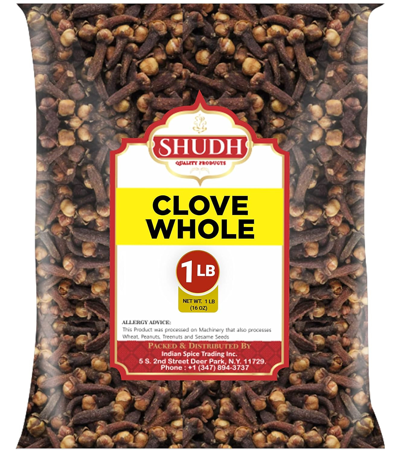 Indian Spice CLOVE WHOLE 1 LB | 16 Oz | Laung | Great for Food, Tea, Pomander Ba