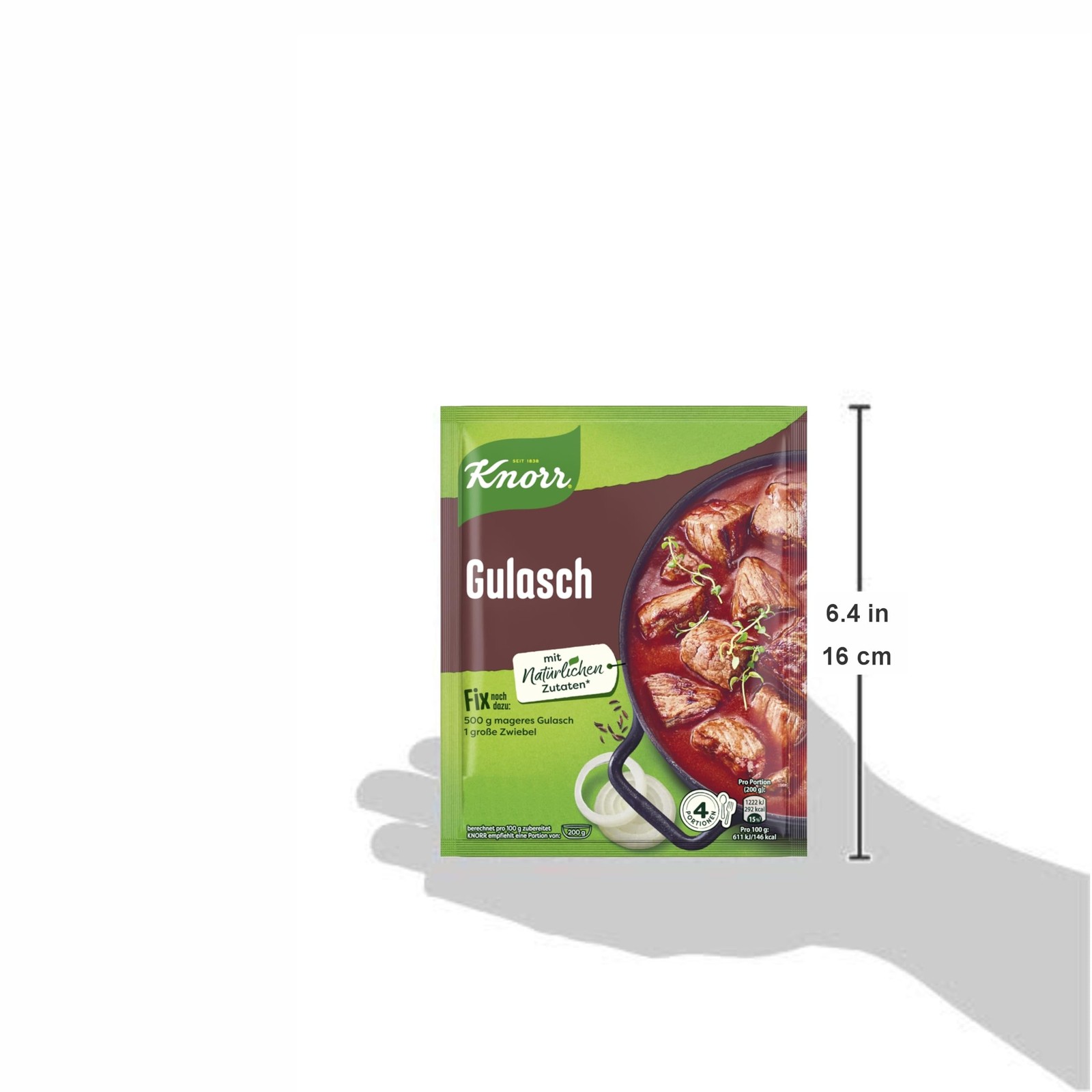 Knorr Fix goulash (Gulasch) (Pack of 4) 1.8 Ounce