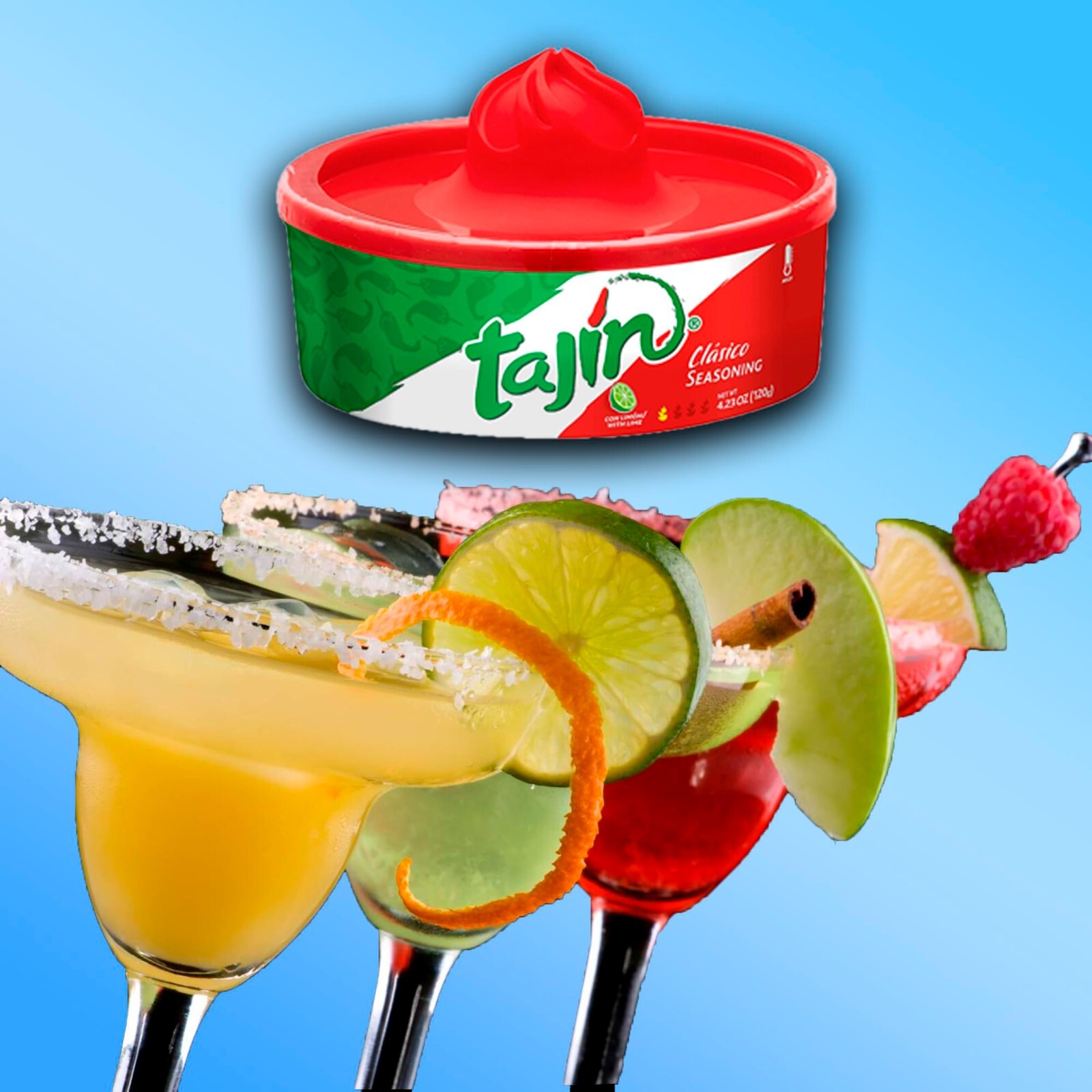 Tajin The Perfect Rim Classic Seasoning for your favor drinks to mix 4.2-oz