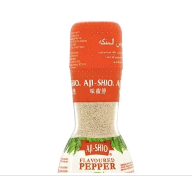 3 bottles x 80g AJI-SHIO Flavoured White Pepper Powder FREE SHIPPING