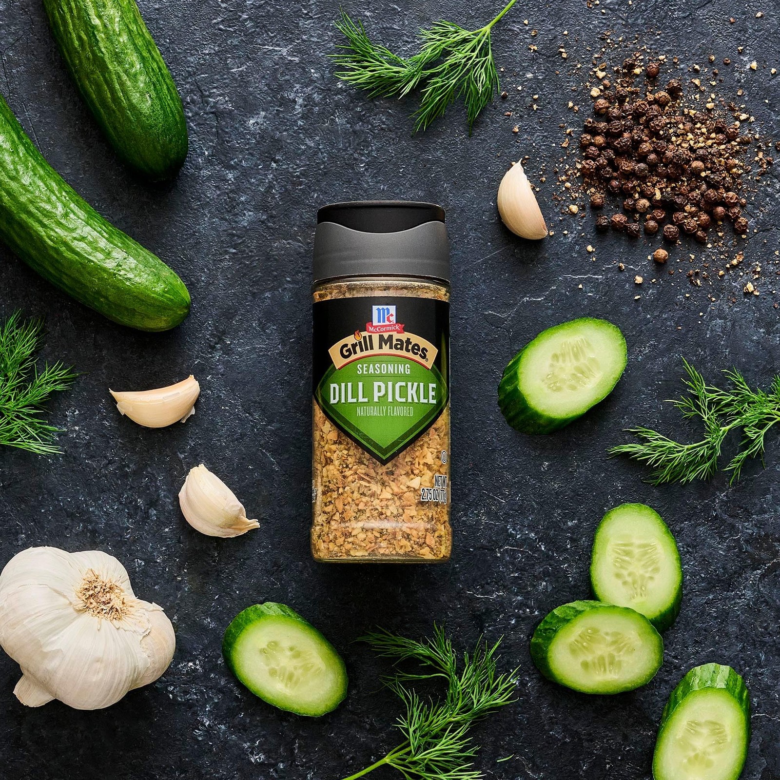 McCormick Grill Mates Dill Pickle Seasoning, 2.75 oz Ounce (Pack of 1)