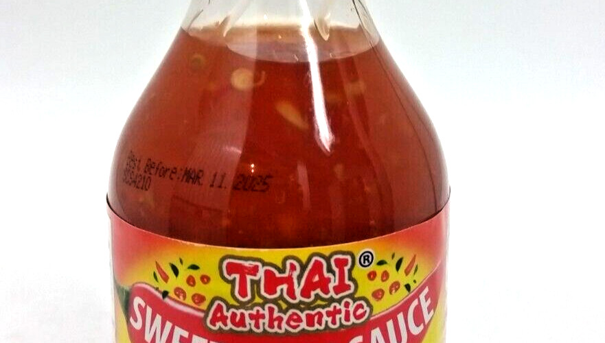 ( LOT 3 ) THAI.AUTHENTIC Sweet Chili Sauce 7.6 oz Food Spices SEALED