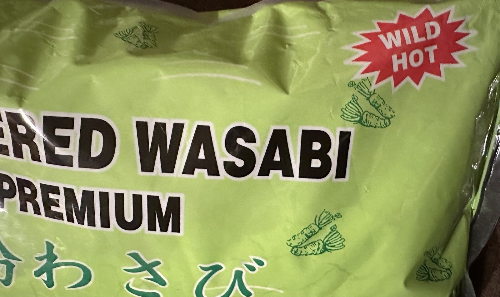 Tetsijin Premium Wasabi Powder, Wild & Hot 2.2-Pounds