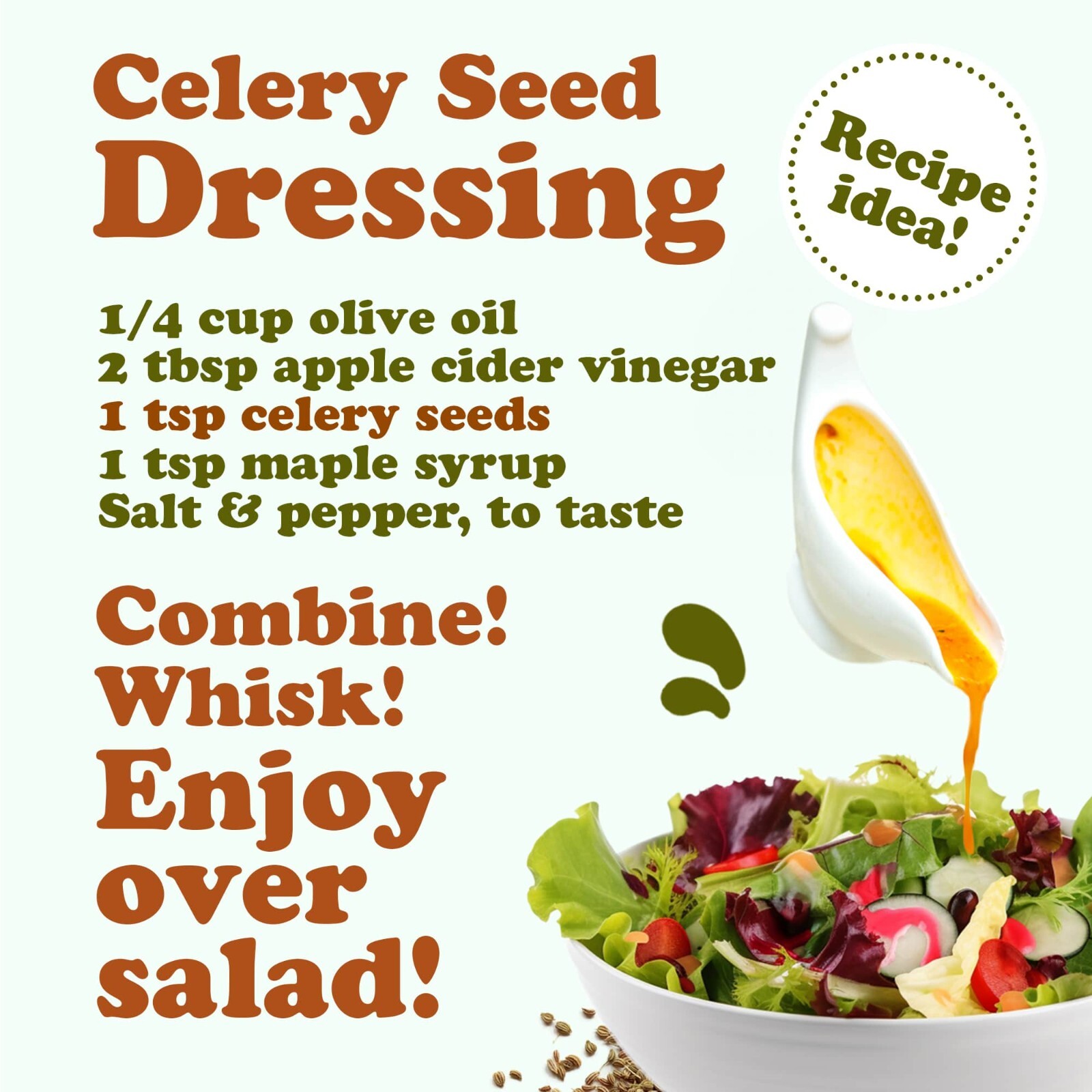 Celery Seeds — Kosher, Raw, Vegan — by Food to Live
