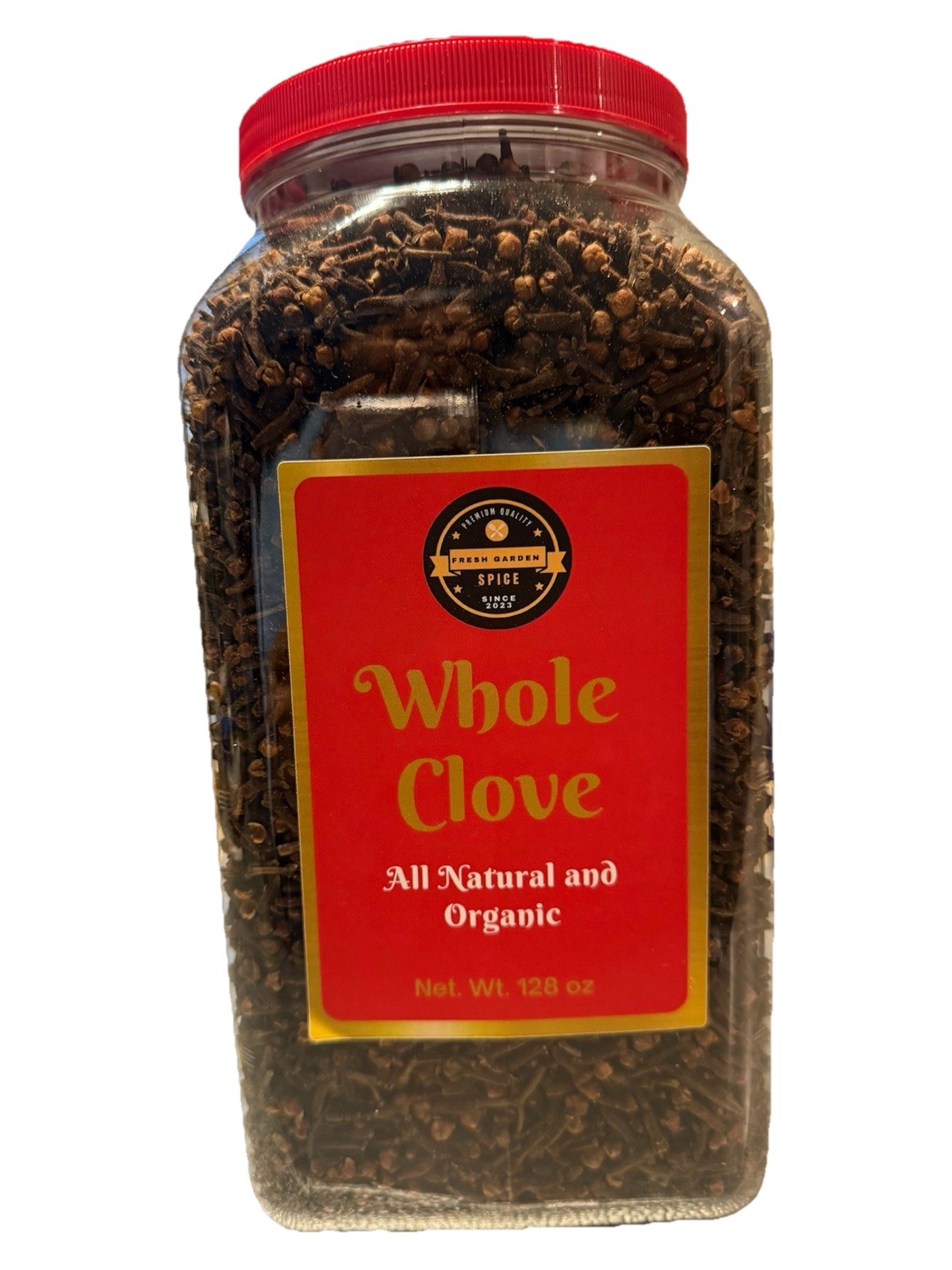 Organic Whole Ceylon Cloves: Gourmet Culinary Spice. 128 Ounces/ One Gallon