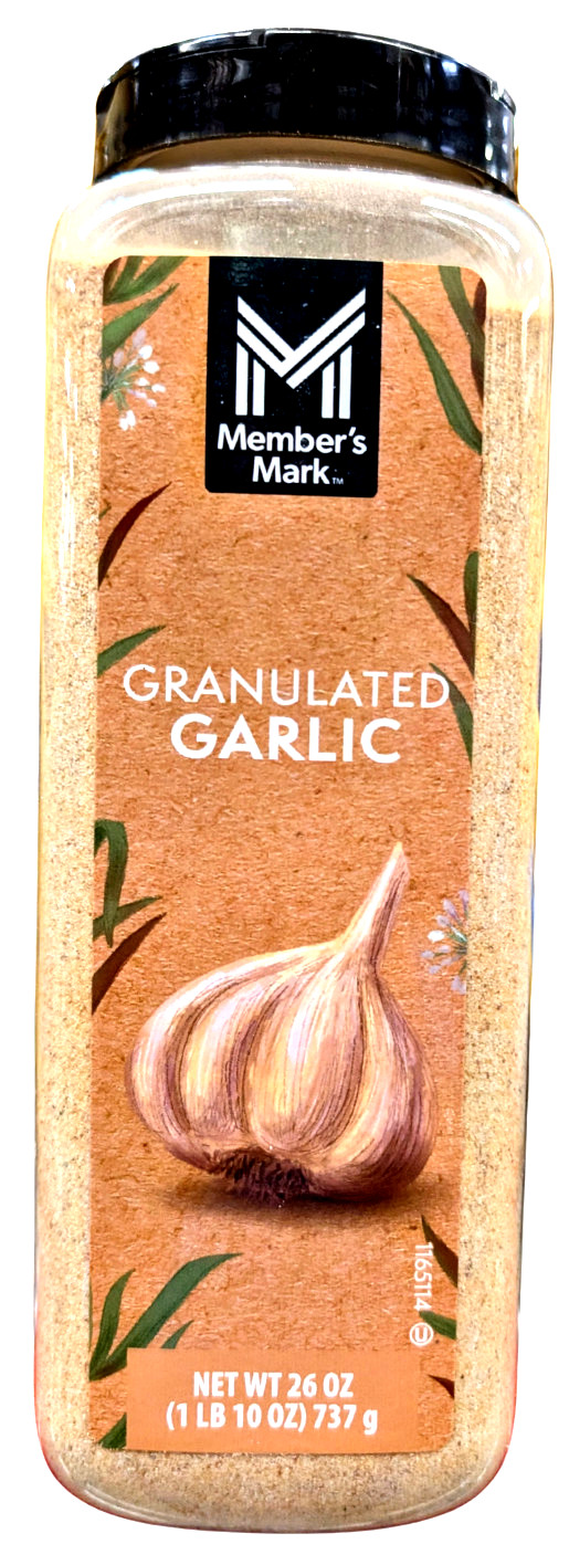 Member’s Mark Granulated Garlic 26 Oz EXP 06/2028