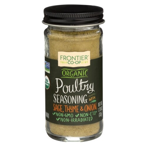 Organic Poultry Seasoning With Sage Thyme & Onion 1.44 Oz