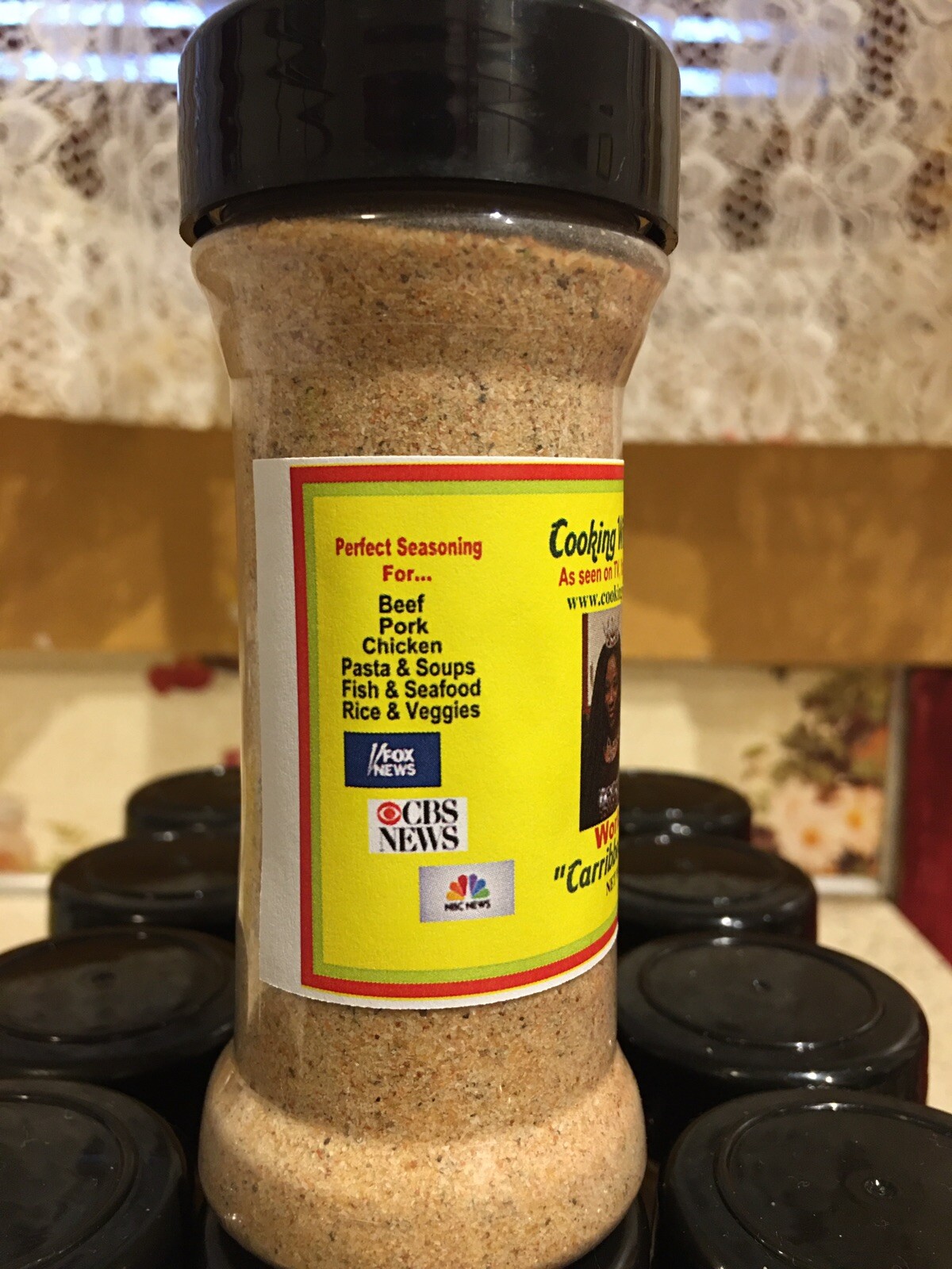 World Famous Caribbean Seasoning. GET 2 Bottles For $ 16