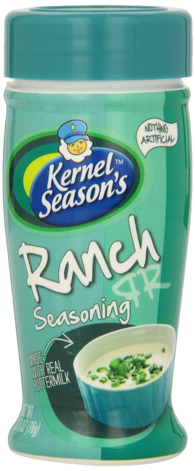 One Bottle Kernel Seasons Ranch Popcorn Seasoning 2.7 Oz Ounce (Pack of 1)