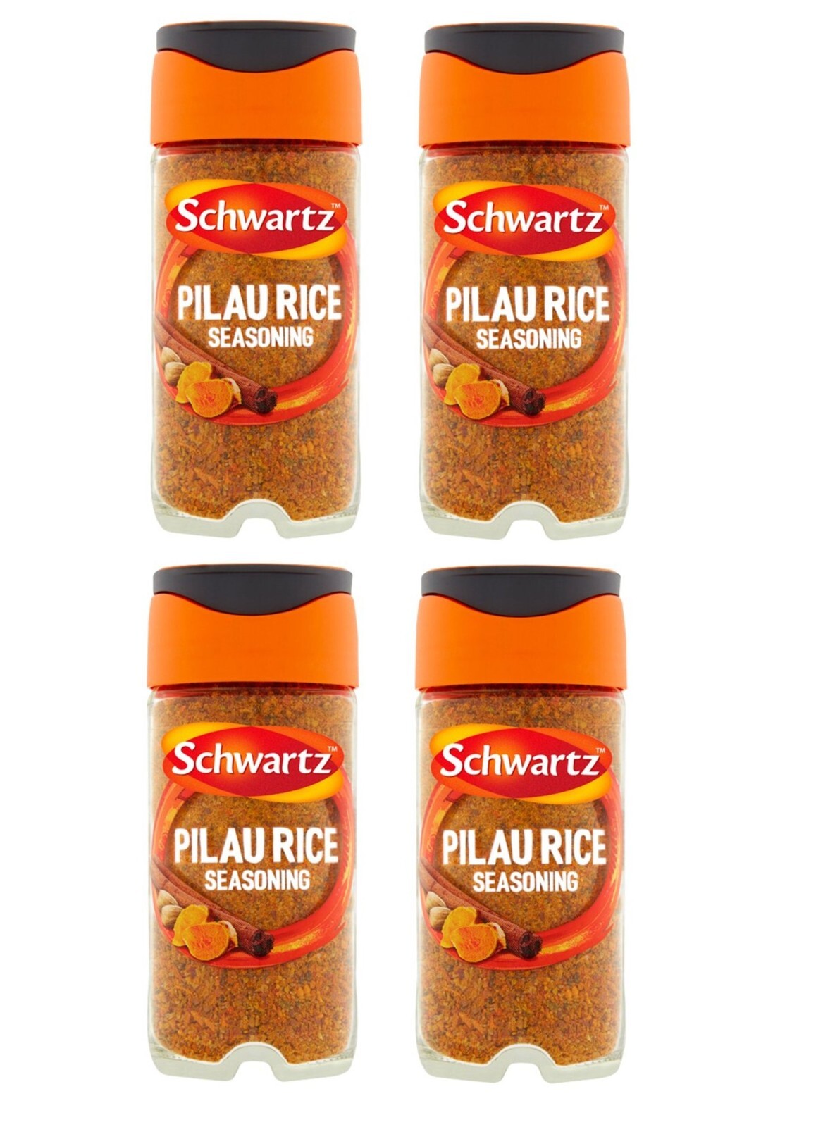 Schwartz Pilau Rice Seasoning Jar 65g PACK OF 4