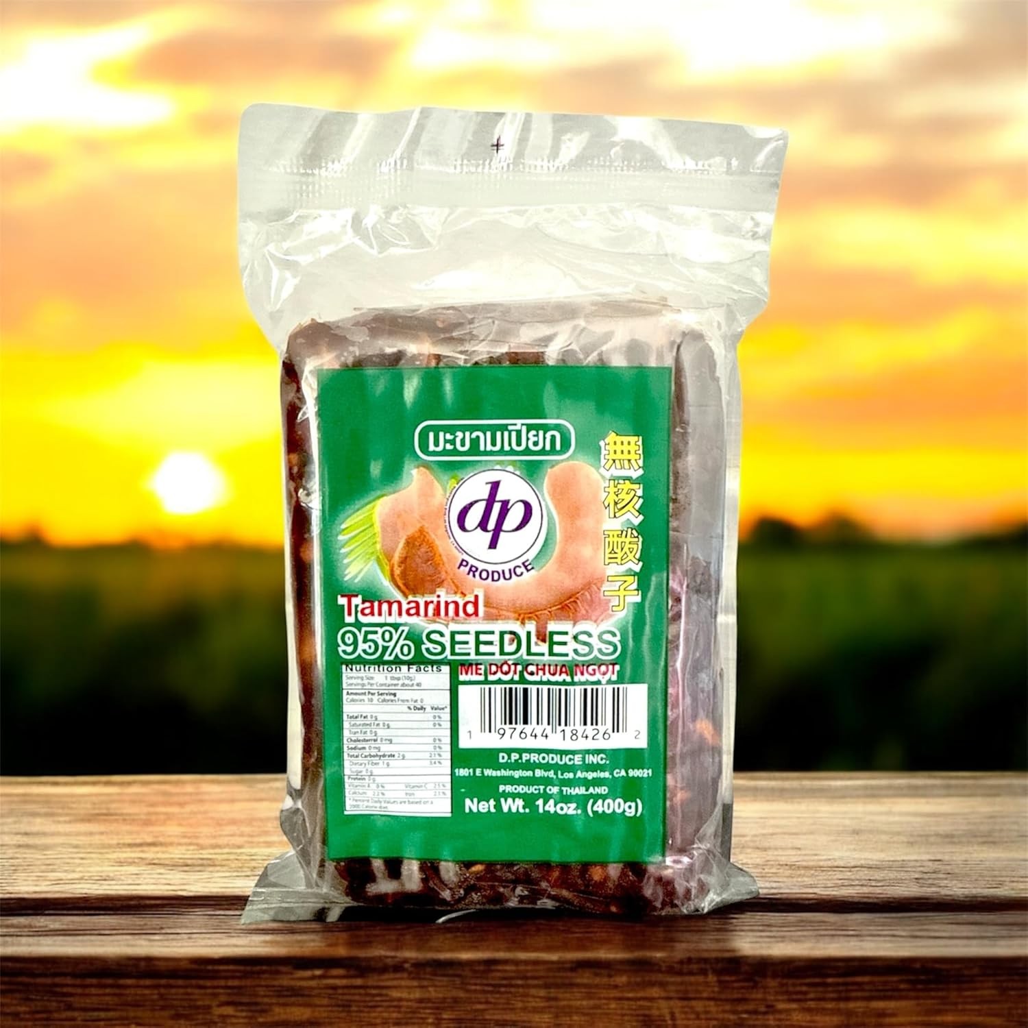 Tamarind 95% Seedless 14 oz Premium Wet Tamarind Paste Me Chua, Imli, Tamarindo