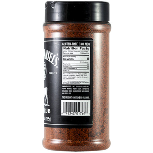 Jack Daniel’s Beef Rub, 9 oz (255g)