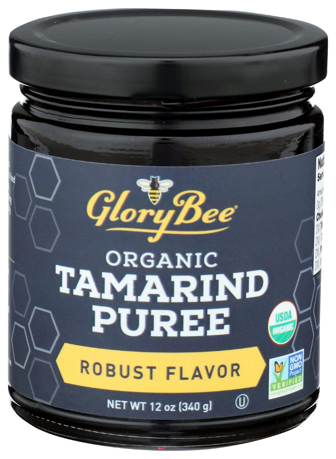 Glorybee Organic Tamarind Paste 12Oz Non-gmo Kosher Tart Sweet Flavor