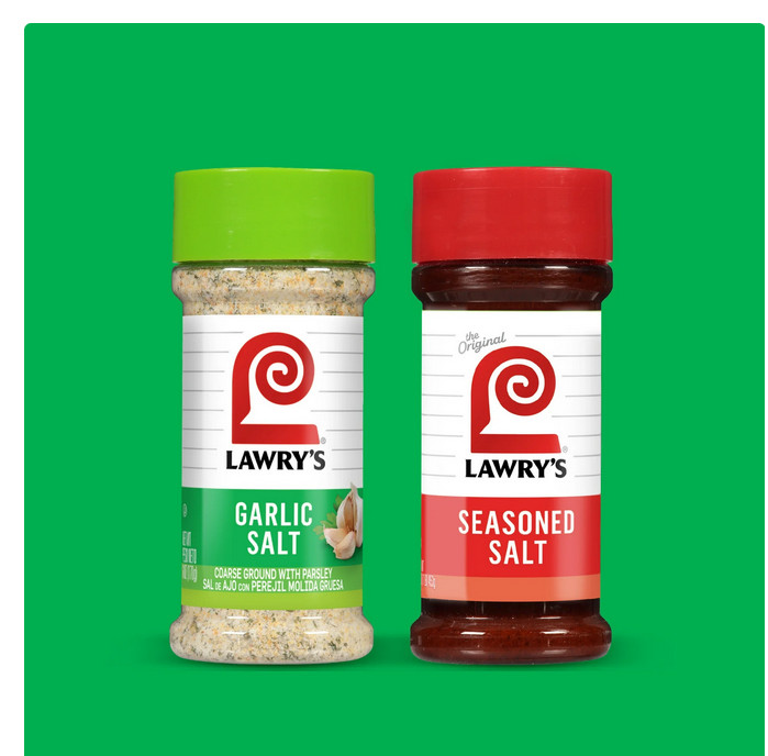 Lawry’s Kosher Classic Coarse Ground Garlic Salt, 11 oz Bottle