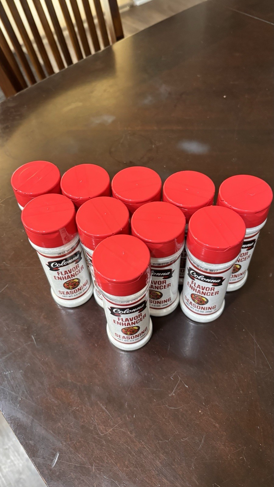10 Bottles Colonna Flavor Enhancer Seasoning 3.5oz 35 Total Ounces Bulk