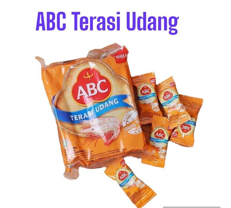 [ABC] Sambal Terasi Shrimp Paste Chili Rich in Taste 10Pcs @20Sachets @3.8gr