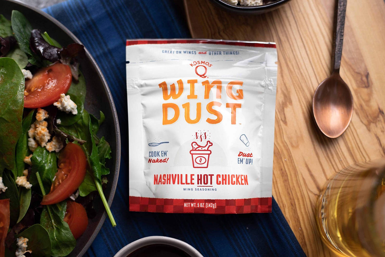 5oz Nashville Hot Seasoning Dust Bold Southern Flavor for Wings BBQ and Snacks