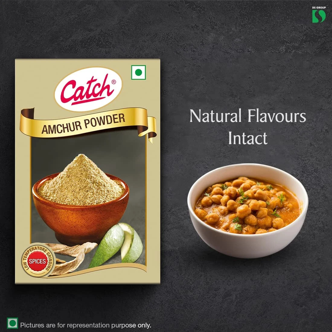 Catch Amchur Powder 100 Grams / 3.5 Oz Great taste from India Free shipping USA