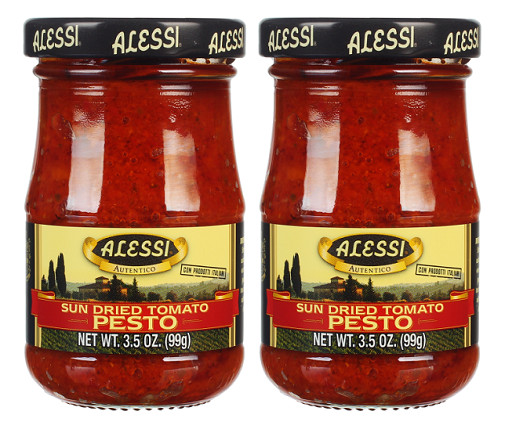 Alessi Sun Dried Tomato Pesto Sauce 2 Pack