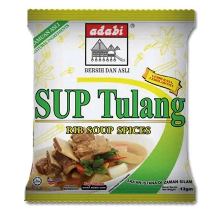 5 Packs – Rib Soup Spices ( Sup Tulang) & Soup Spices ( Sup Bunjut)