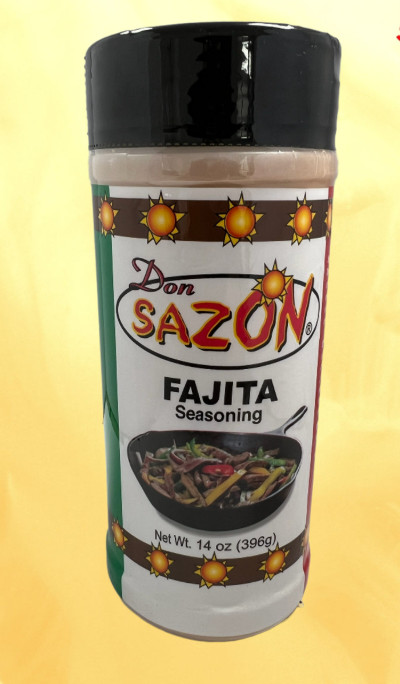 Don Sazon Fajita Seasoning 14oz | Authentic Latin Flavor | Perfect for Tacos