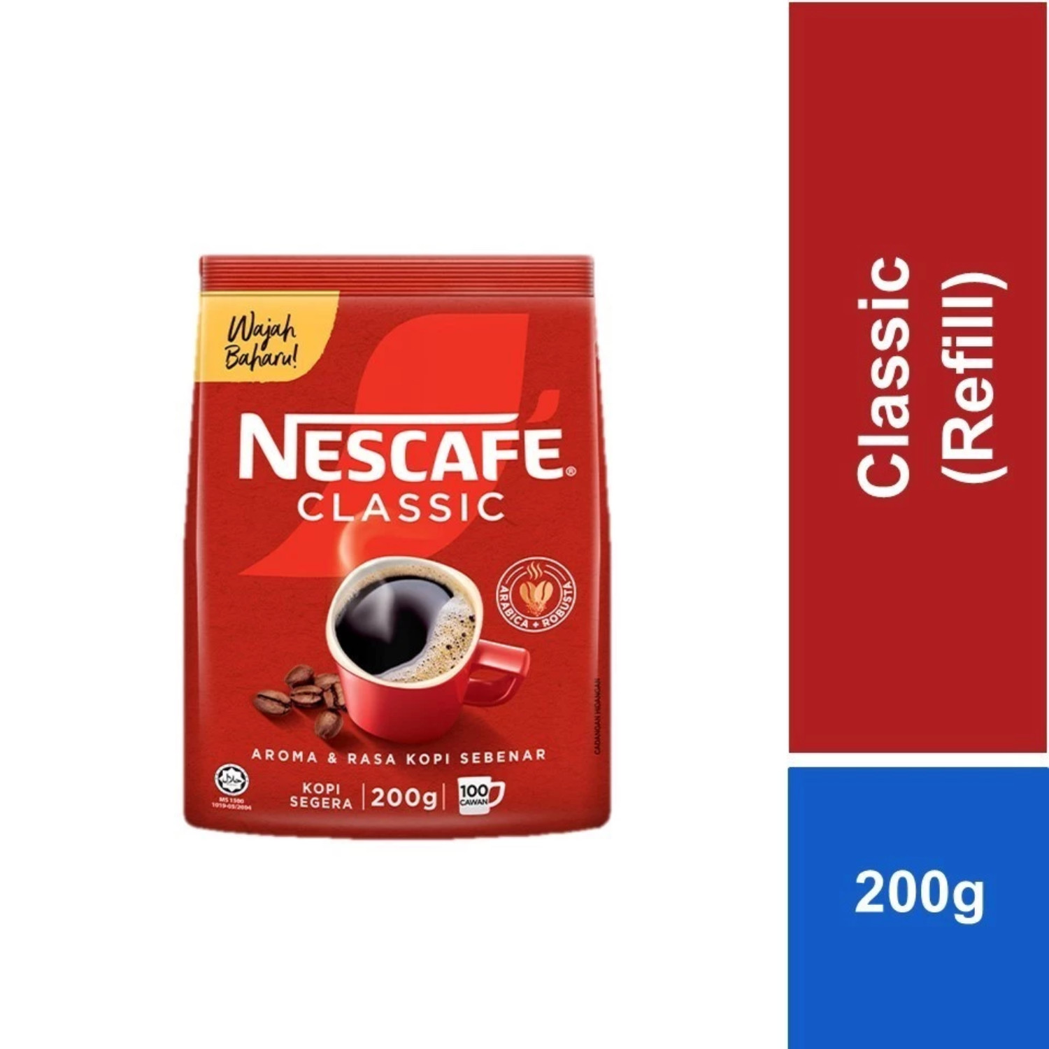 NESCAFE Classic Refill 50g/ 100g/ 200g