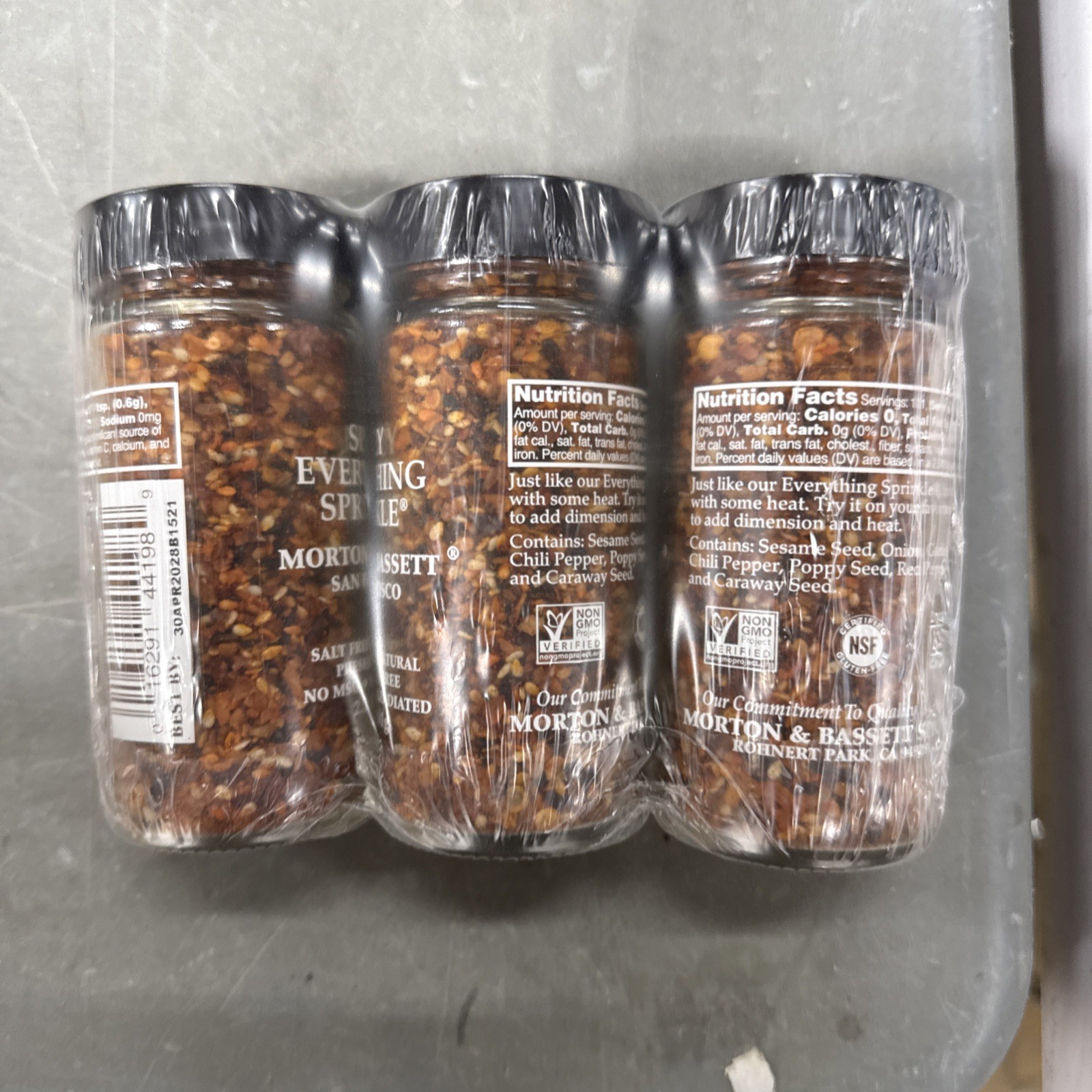 Morton & Bassett Seasoning Spicy Everything 2.2 Oz (Pack of 3)