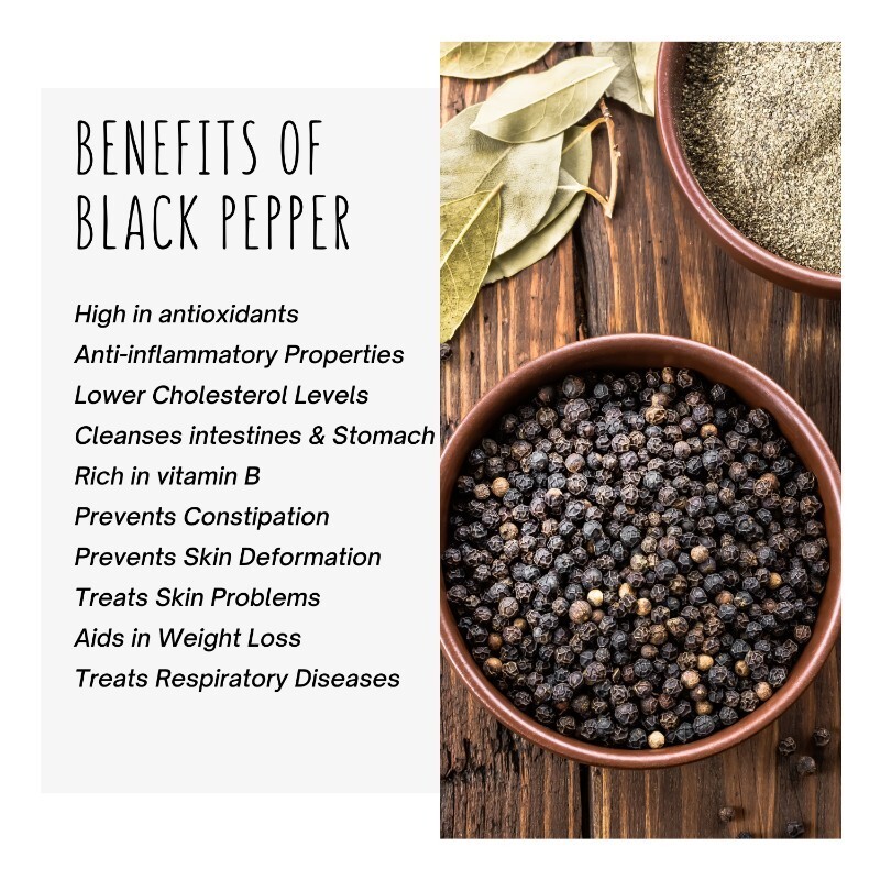 Black Pepper whole Peppercorns sri lanka Ceylon spices 100% organic Natural pure