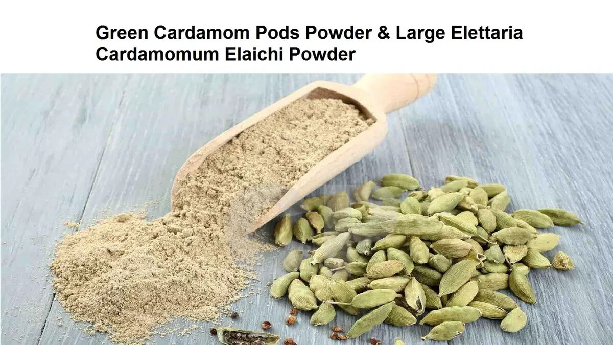 CARDAMOM POWDER,In Ceylon ORGANIC Dried Cardamom Seeds Pods Whole Powder50g&100g