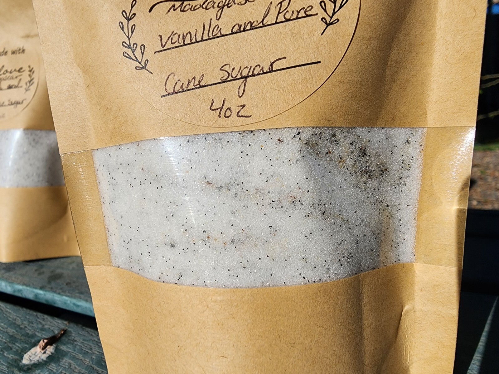 Vanilla Sugar With Madagascar Beans And Pure Cane Sugar (4oz)