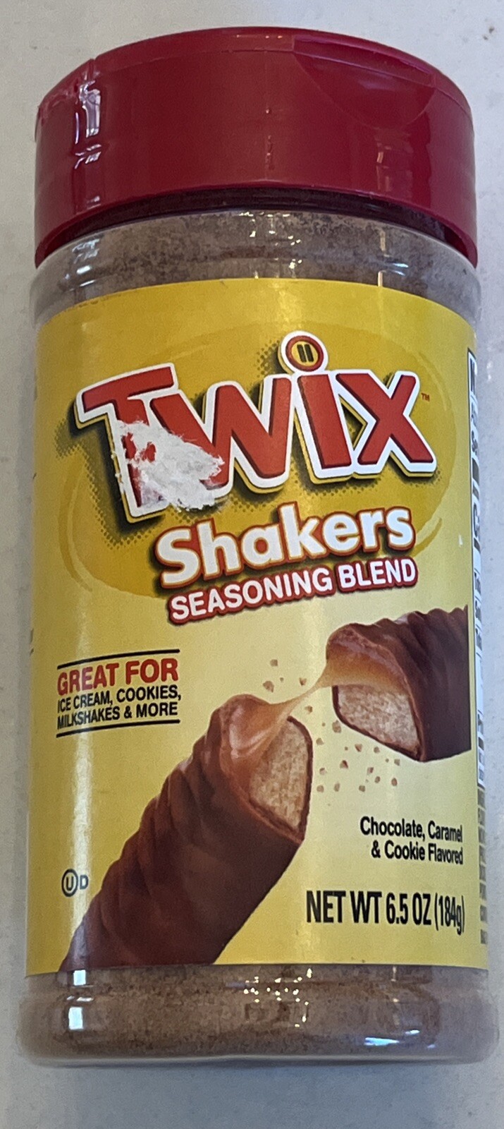 Twix Shakers Season Blend Choc Caramel Cookie Lg 6.5 oz Discontinued *Read* B102