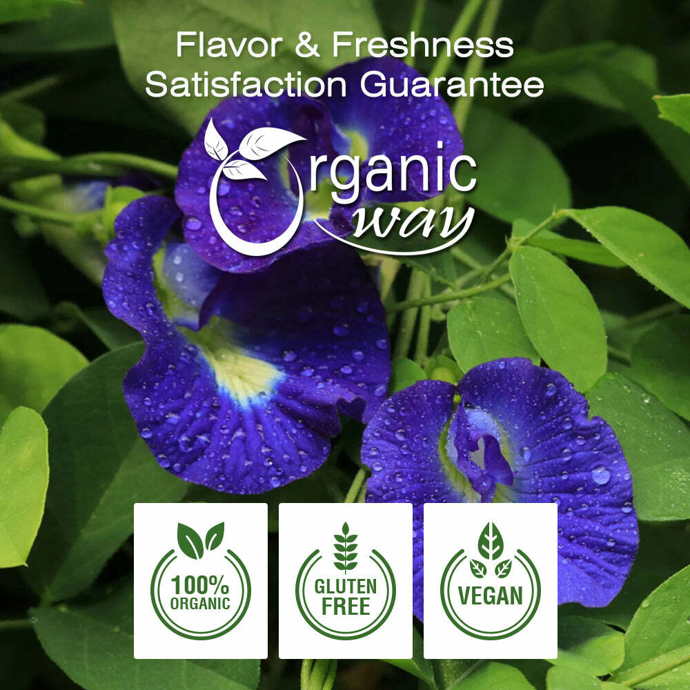 Organic Way Shankhpushpi Powder – Organic, Kosher & USDA Certified