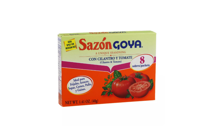Goya Sazon- Con Cilantro/Tomato, Coriander/Annatto, and Azafran (3pack)