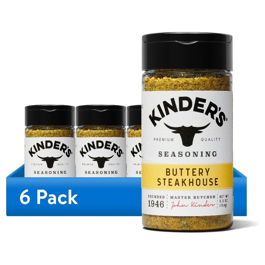 Kinder’s Buttery Steakhouse® Seasoning, 5.5 oz.