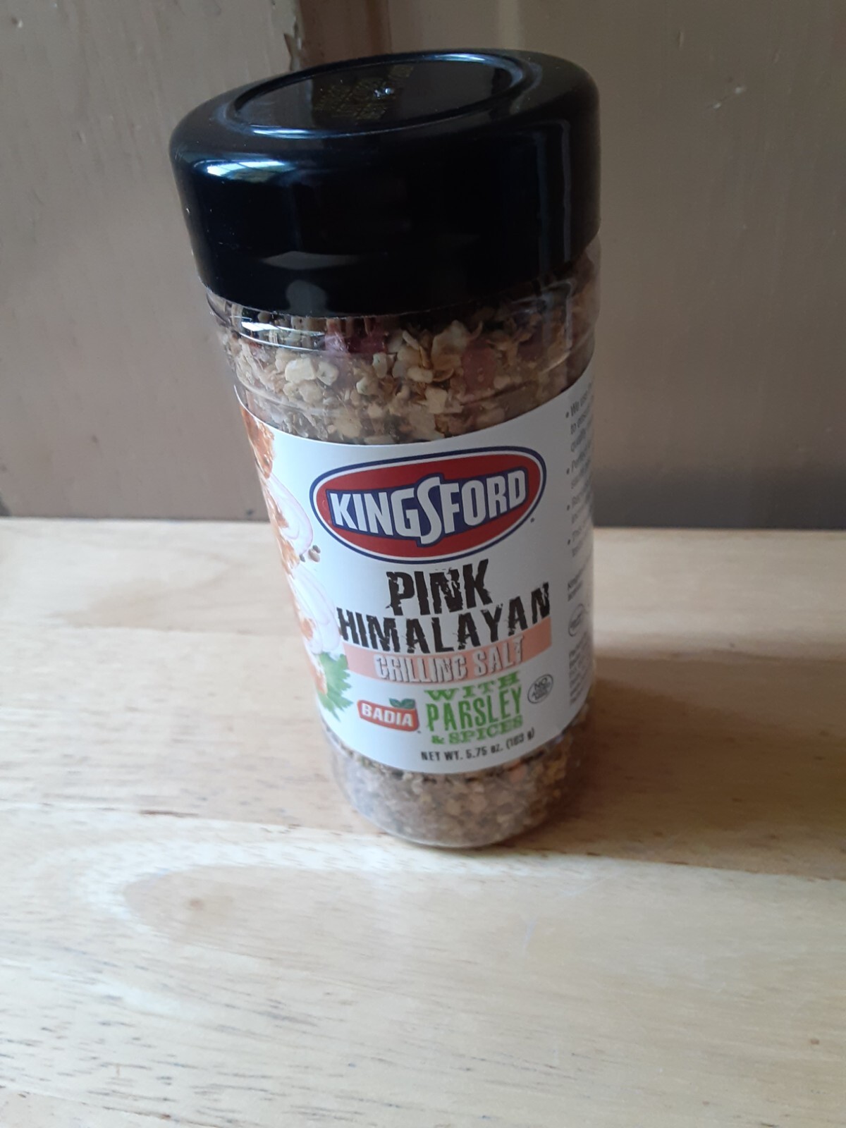 Kingsford Pink Himalayan Grilling Salt 6.75 oz. SEALED EXP. 7-2027