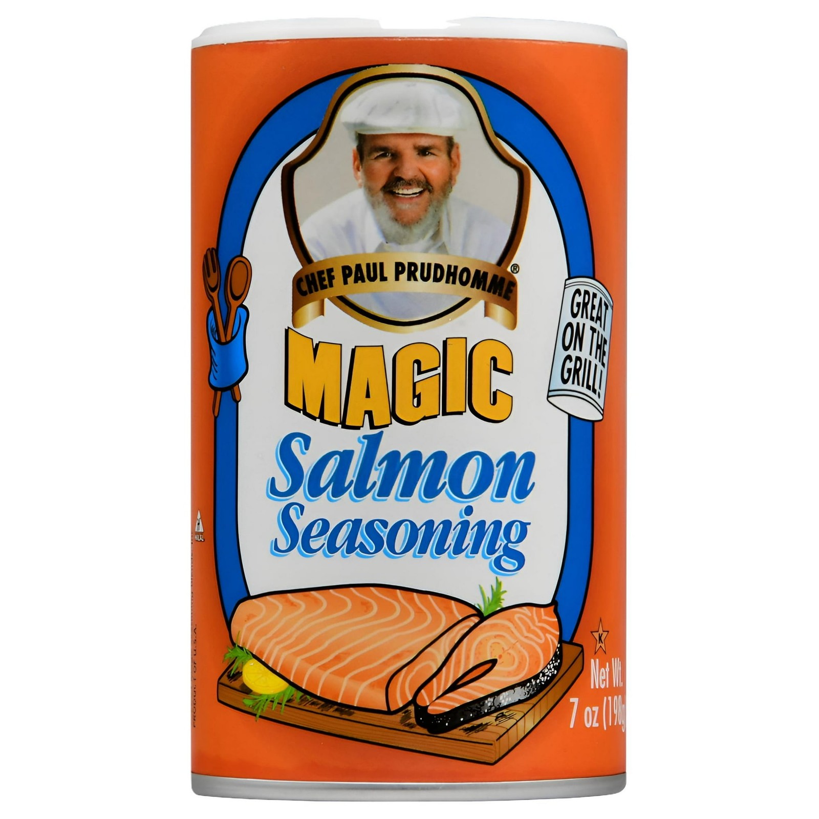 Chef Paul Prudhomme’s Magic Salmon Seasoning, 7 Ounce