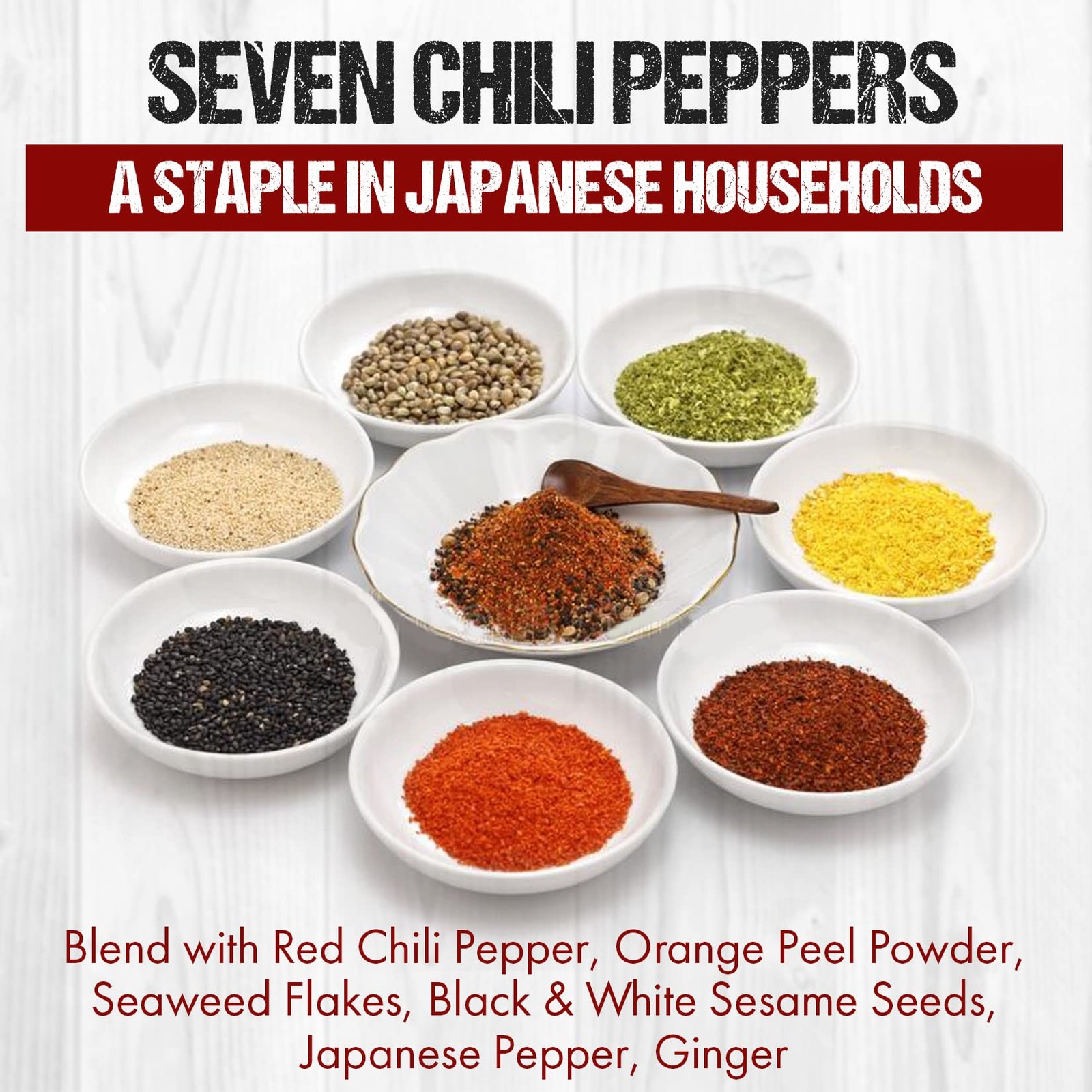 Fusion Select 6 Oz Shichimi Togarashi Seasoning – 6 Ounce (Pack of 1)