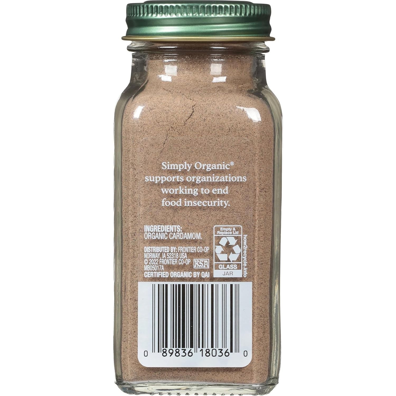 Ground Cardamom, 2.82 oz – Organic & Kosher