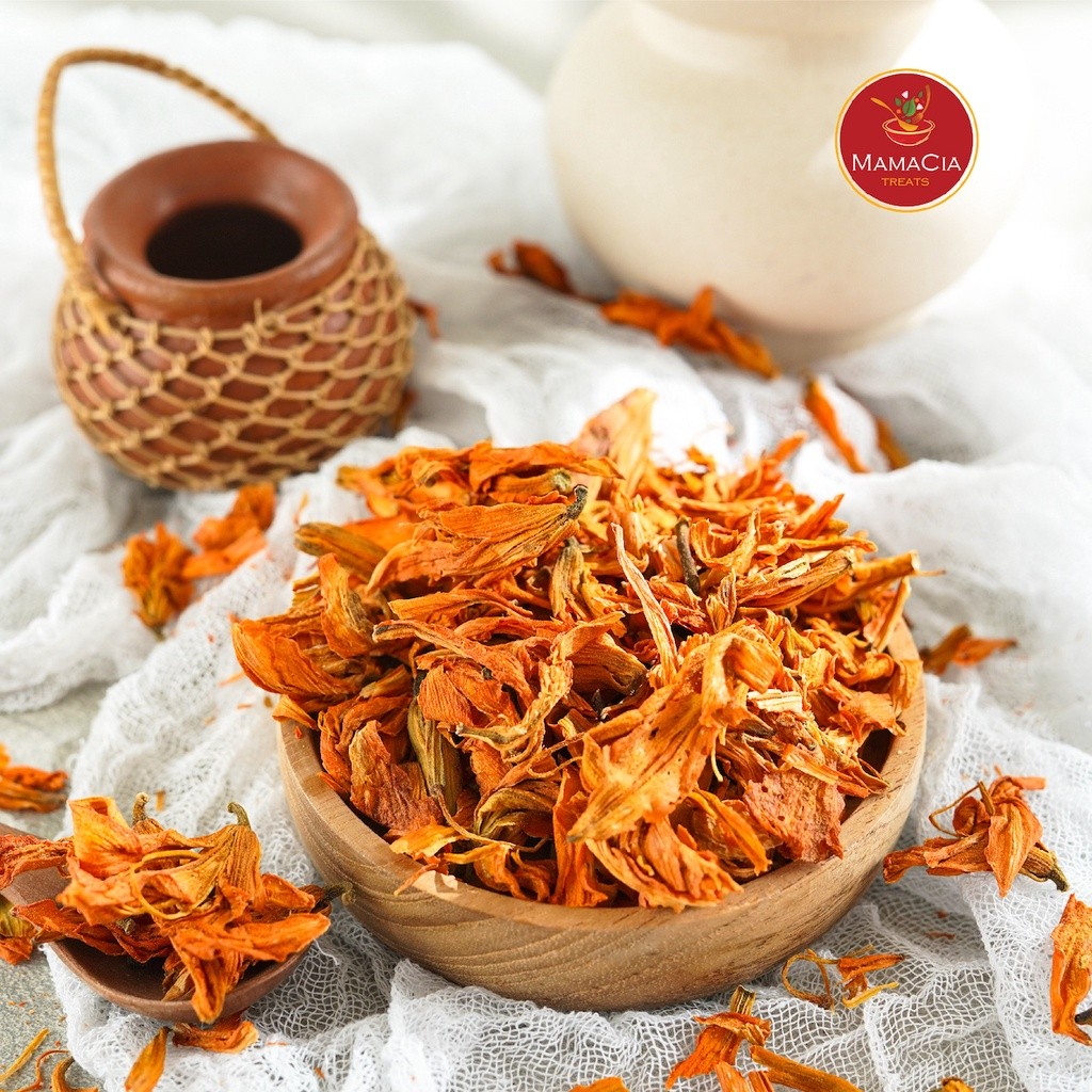 Lily Flower Herbal Tea Loose Petals 25g | Caffeine-Free, Floral Aroma