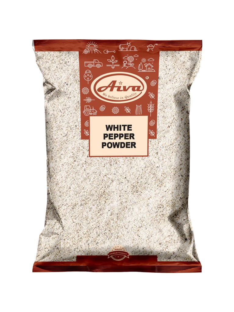 Aiva White Pepper Ground (Powder) 4 LB