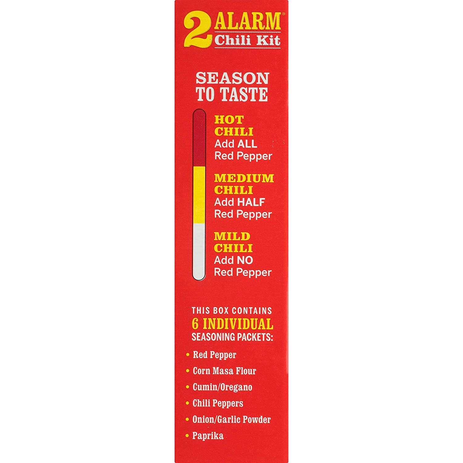 Wick Fowler’s 2 Alarm Chili Kit Authentic Texas Style Seasoning Pack 3.3 Oz
