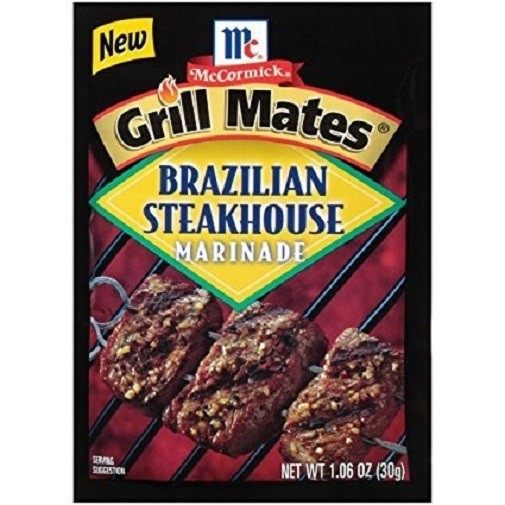 McCormick Grill Mates Brazilian Steakhouse Marinade Mix 6 Packets