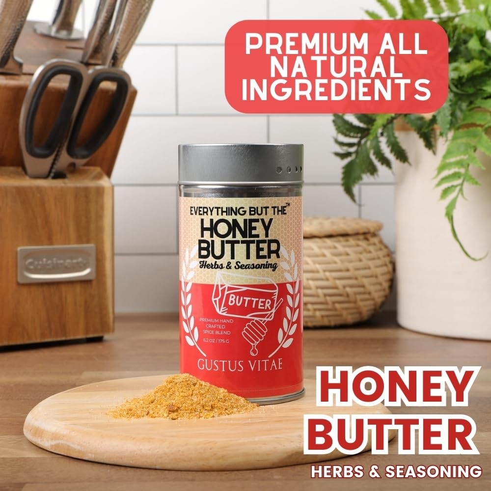Everything But The Honey Butter Herbs & Seasoning Gourmet Seasoning, Artisana…