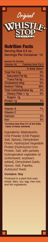 Original WhistleStop Cafe Recipes | Chili Starter Mix | 5-oz (3 Pack)