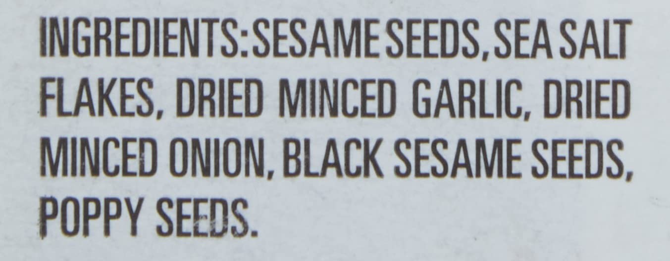 2.3 oz Everything but the Bagel Sesame Blend – Perfect for Bagels and More!