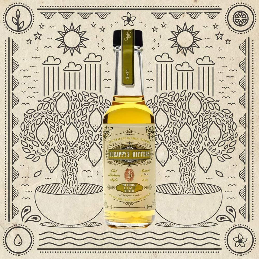 Scrappy’S Bitters – Lime, 5 Oz – Organic Ingredients, Finest Herbs & Zests, No E